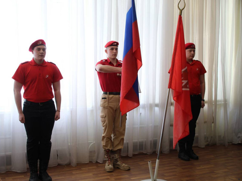 Посвящение обучающихся в ряды Всероссийского детско-юношеского военно-патриотического общественного движения «Юнармия».